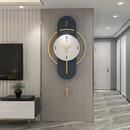 Nordic Modern Metal Wall Clock