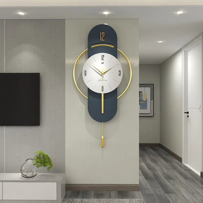 Nordic Modern Metal Wall Clock