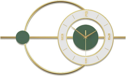 Wall Clock Silent Art Wall Clock Modern Metal Wall Clock