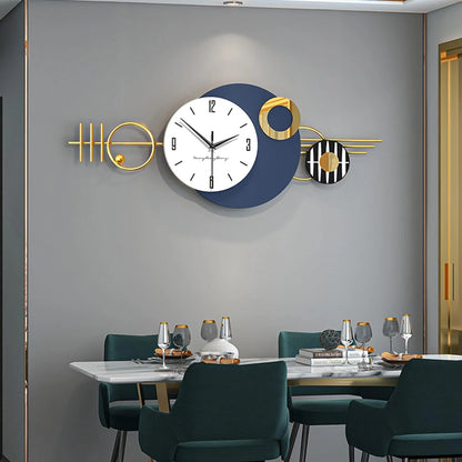 Large Wall Clock for Living Room Decor, Oversized Modern Minimalist Wall Clock