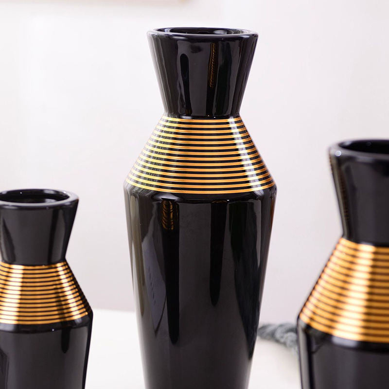 Luxury ceramic modern flower vase