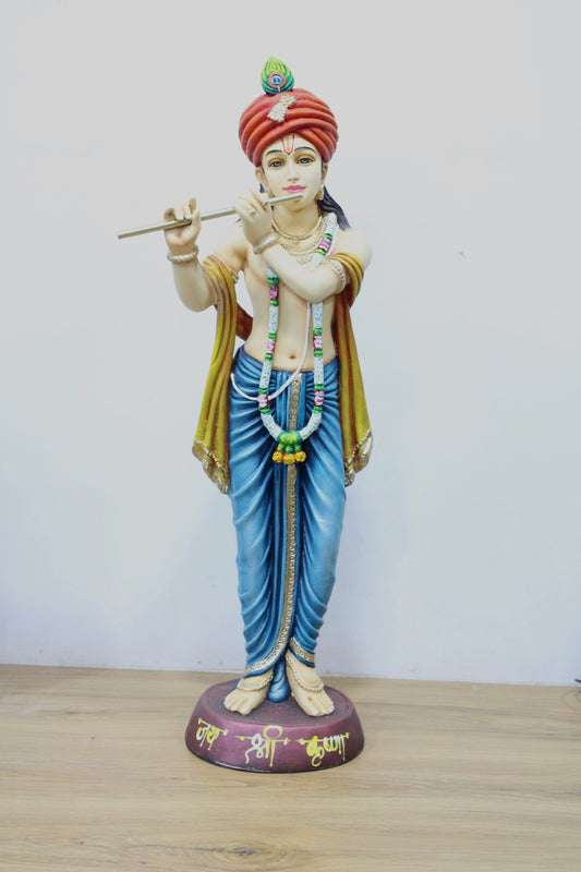 Lord Krishna with Flute Statue (2.5 Feet Height) (MODEL-2)