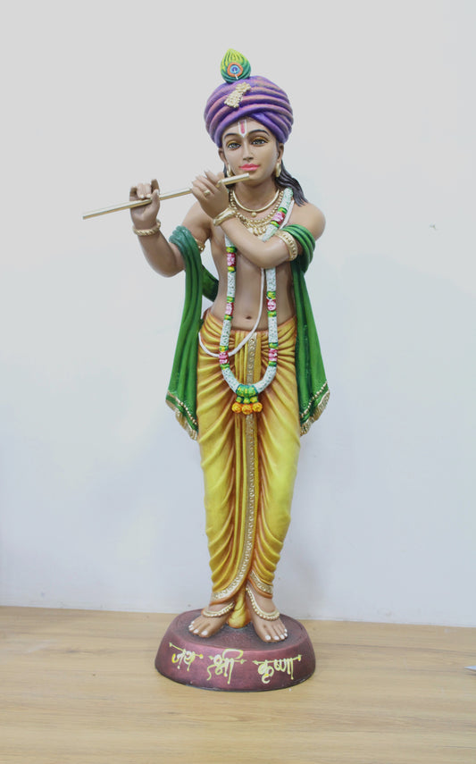 Lord Krishna with Flute Statue (2.5 Feet Height) (MODEL-3)