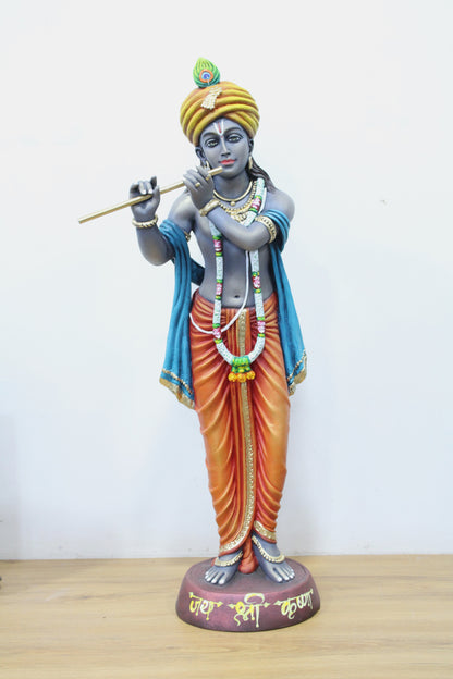 Lord Krishna with Flute Statue (2.5 Feet Height) (MODEL-4)