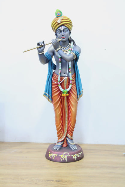 Lord Krishna with Flute Statue (2.5 Feet Height) (MODEL-4)