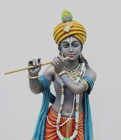 Lord Krishna with Flute Statue (2.5 Feet Height) (MODEL-4)