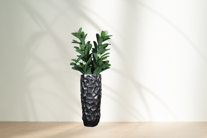 Euroxo Brown Fiber Planter | FRP Planter for indoor & outdoor