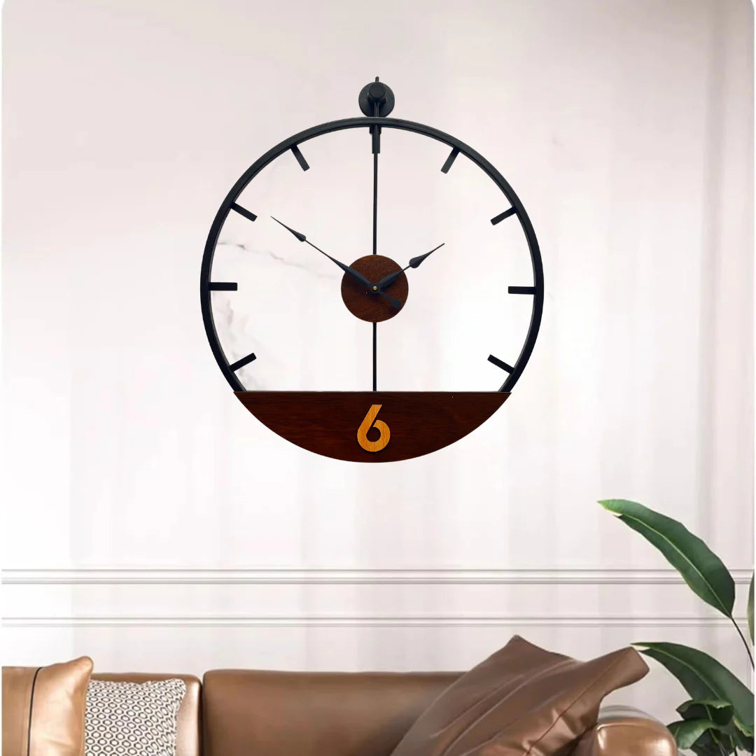 Antique Style Hanging Clock Nordic for Hotel Decoration Home Indoor Style