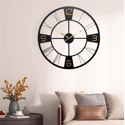 Vintage Metal Wall Clock