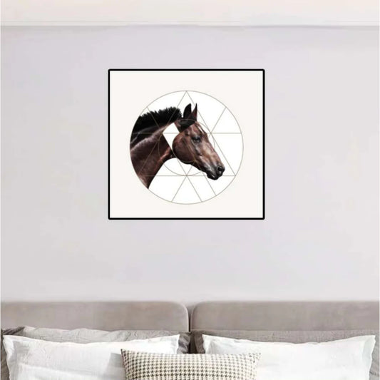 Animals Horse Head Modular Pictures Wall Print Pictures for Living Room