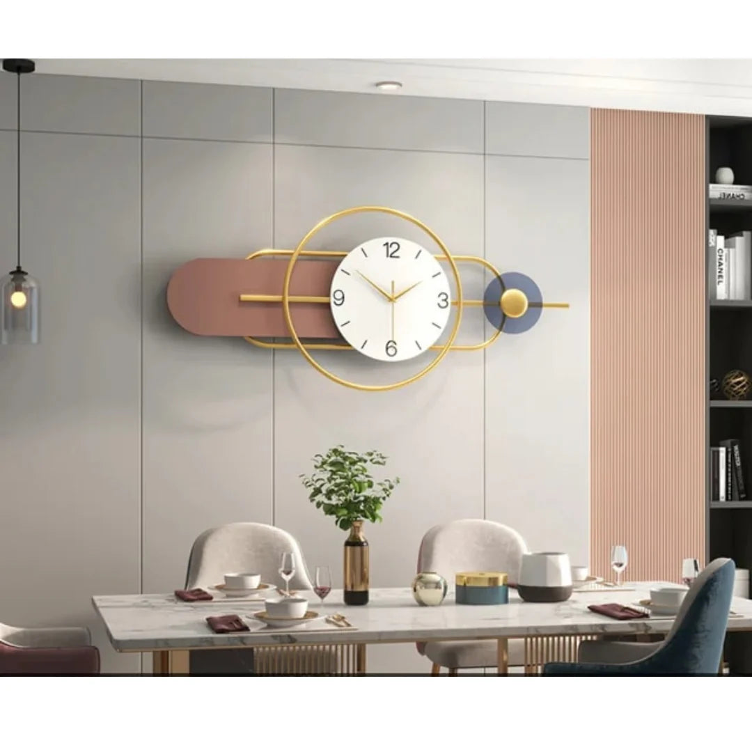 Luxury wall clock modern design living room decoration wall hanging