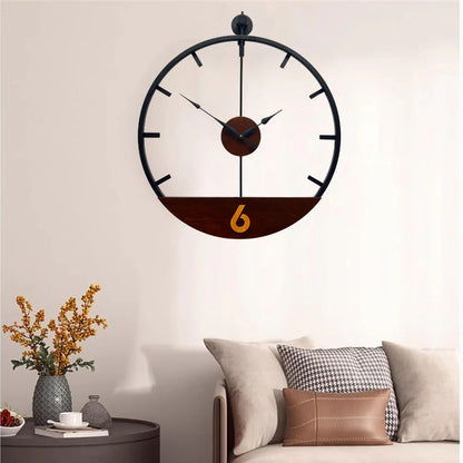 Antique Style Hanging Clock Nordic for Hotel Decoration Home Indoor Style