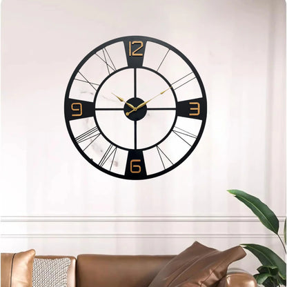 Vintage Metal Wall Clock