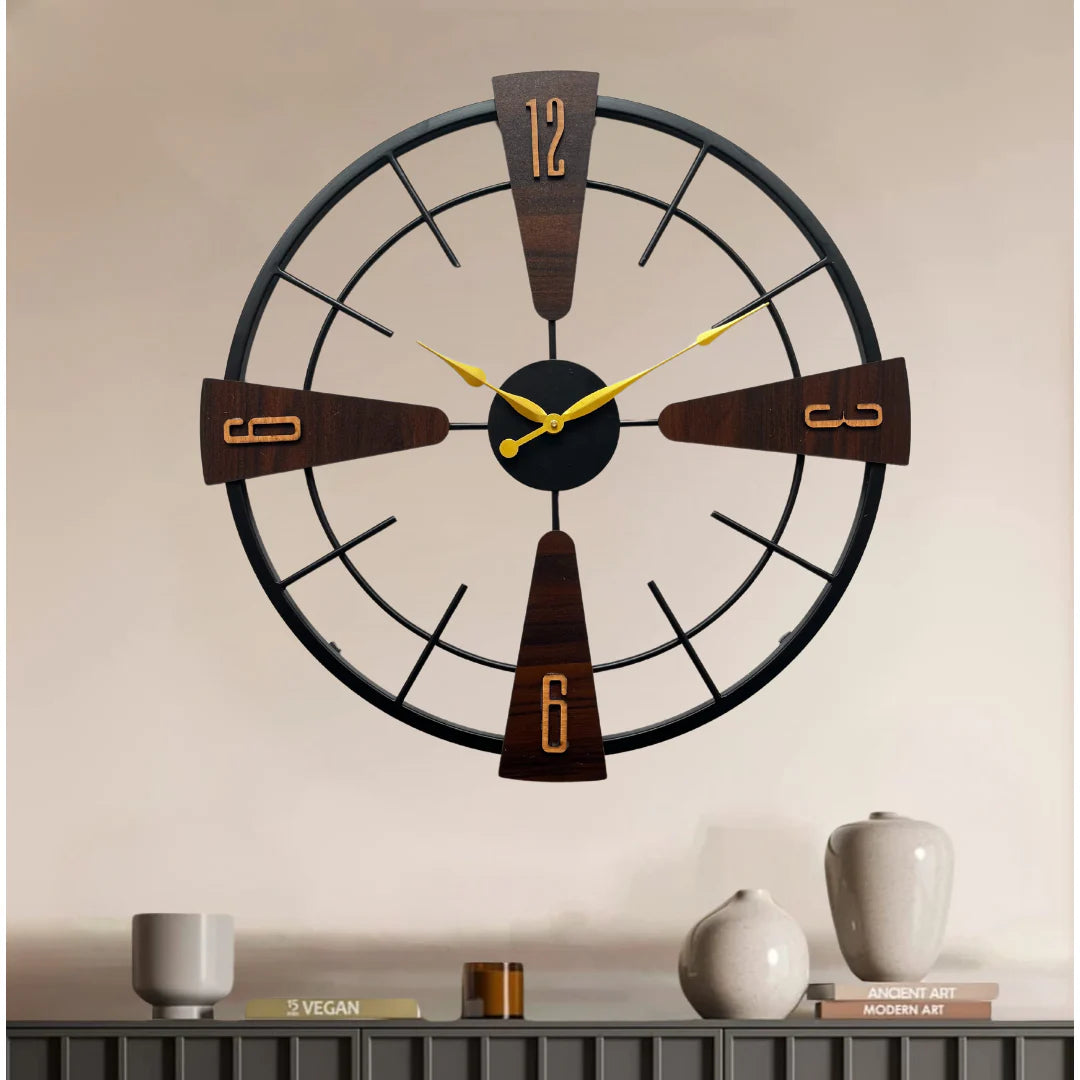 Metal Wall Clock, Fancy Designer Stylish Wall Clock