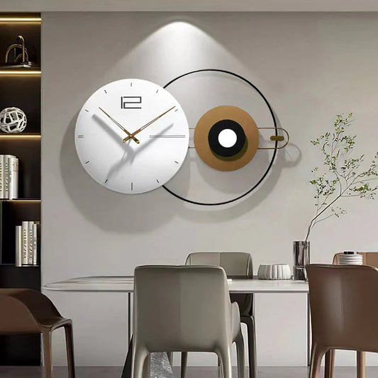 Round Metal Wall Clock