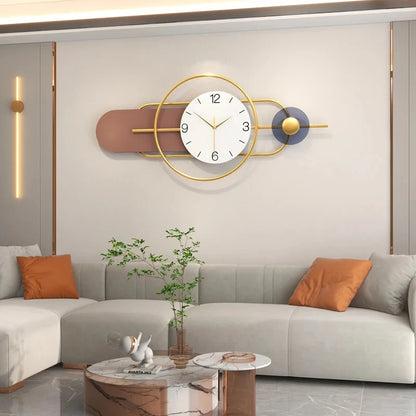 Luxury wall clock modern design living room decoration wall hanging